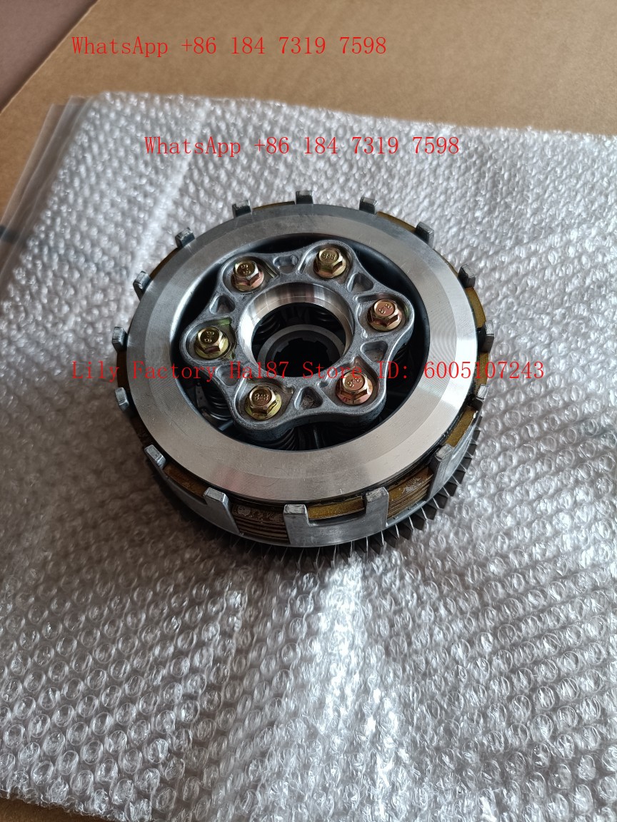 Motorcycle Parts - オートバイエンジン部品 CG250 クラッチアセンブリ 6列6枚 スネアドラム クラッチプレート