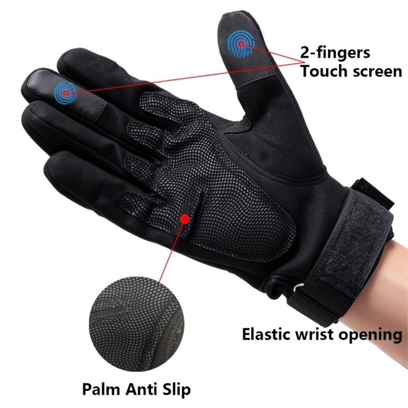 男性・女性用スノースポーツ用保護手袋、スノーモービル用ハンド - Riding Gear のレビューと価格