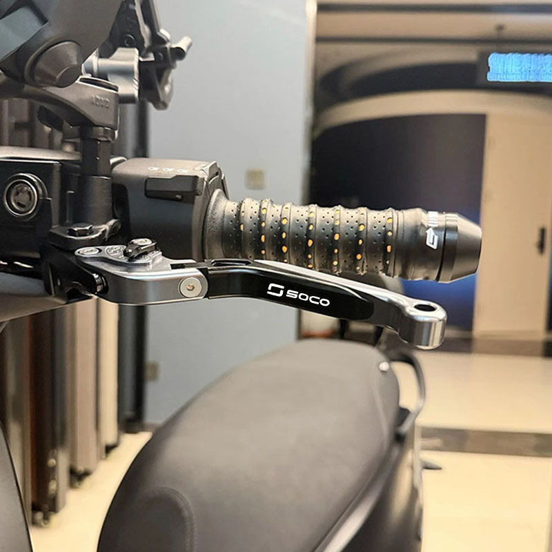 スーパーソコTC、TCmax、TS、TSx用バイクアクセサリ - Cnc Aluminum Adjustable Brake Clutch Levers のレビューと価格