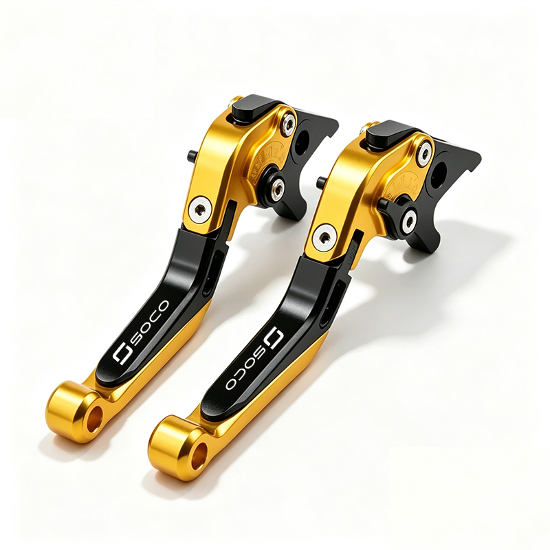 スーパーソコTC、TCmax、TS、TSx用バイクアクセサリ - Cnc Aluminum Adjustable Brake Clutch Levers のレビューと価格