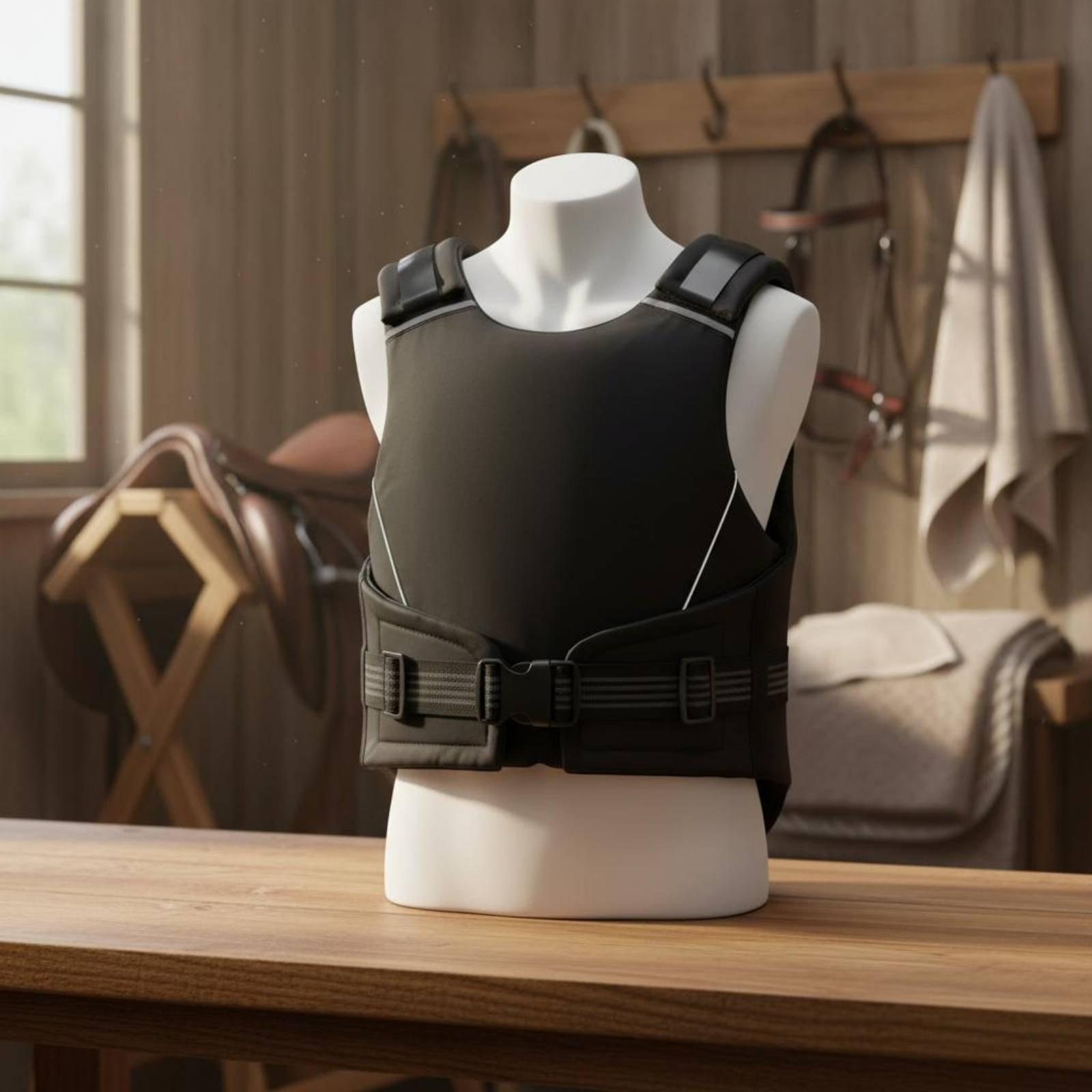 子供と大人向けの乗馬用プロテクションベスト。ハニカム構造によ - Riding Gear のレビューと価格