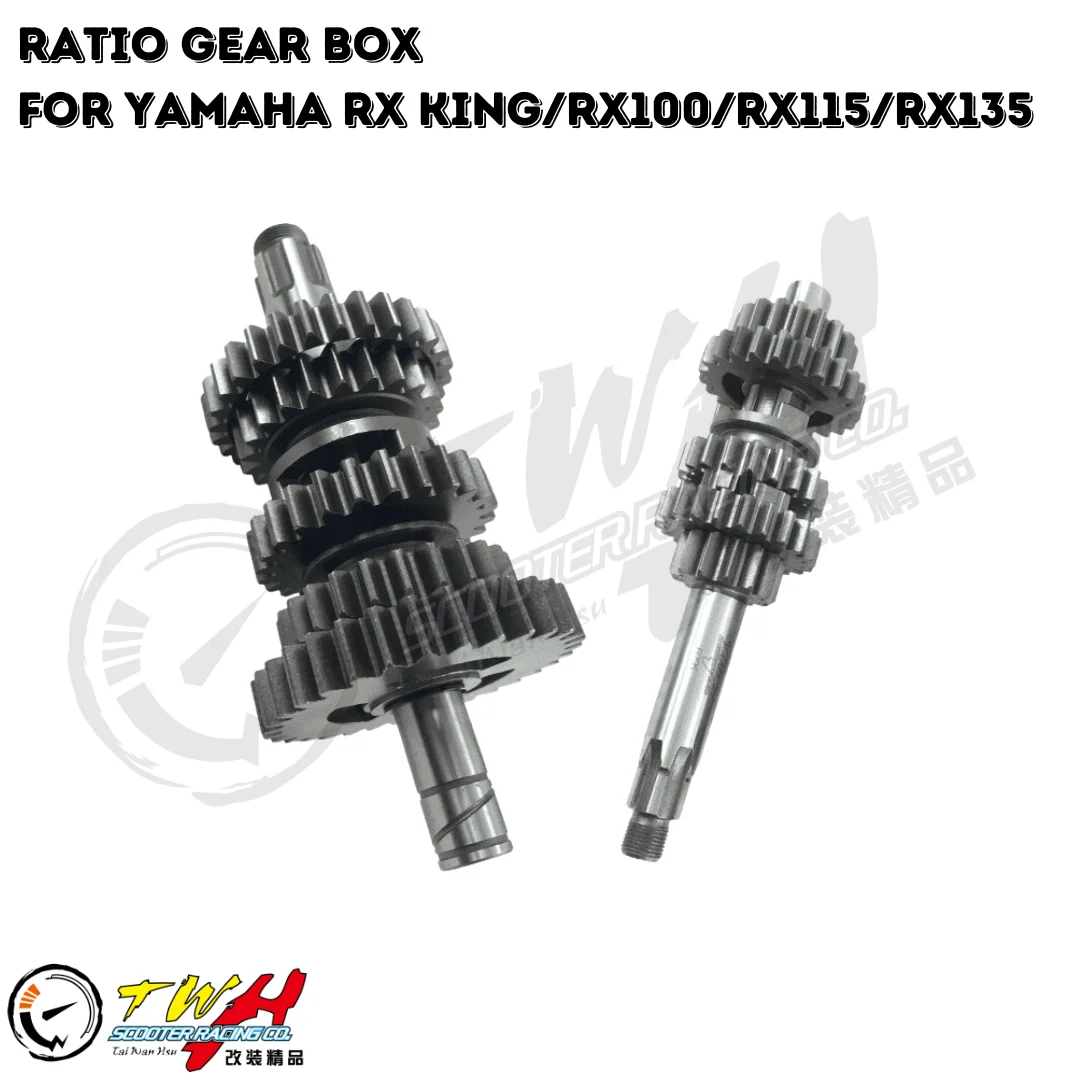 RX100/RX115/RX135/RXK用、変速比の高いギ - Motorcycle Parts のレビューと価格