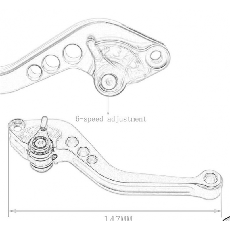 カワサキ Versys 650 Versys650 2006 - Cnc Aluminum Adjustable Brake Clutch Levers のレビューと価格