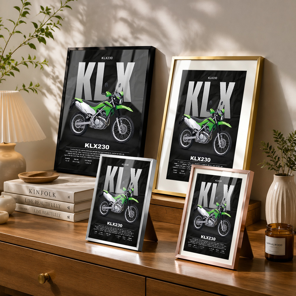 日本のKLX230デュアルスポーツバイクをモチーフにした、金 - Riding Gear のレビューと価格