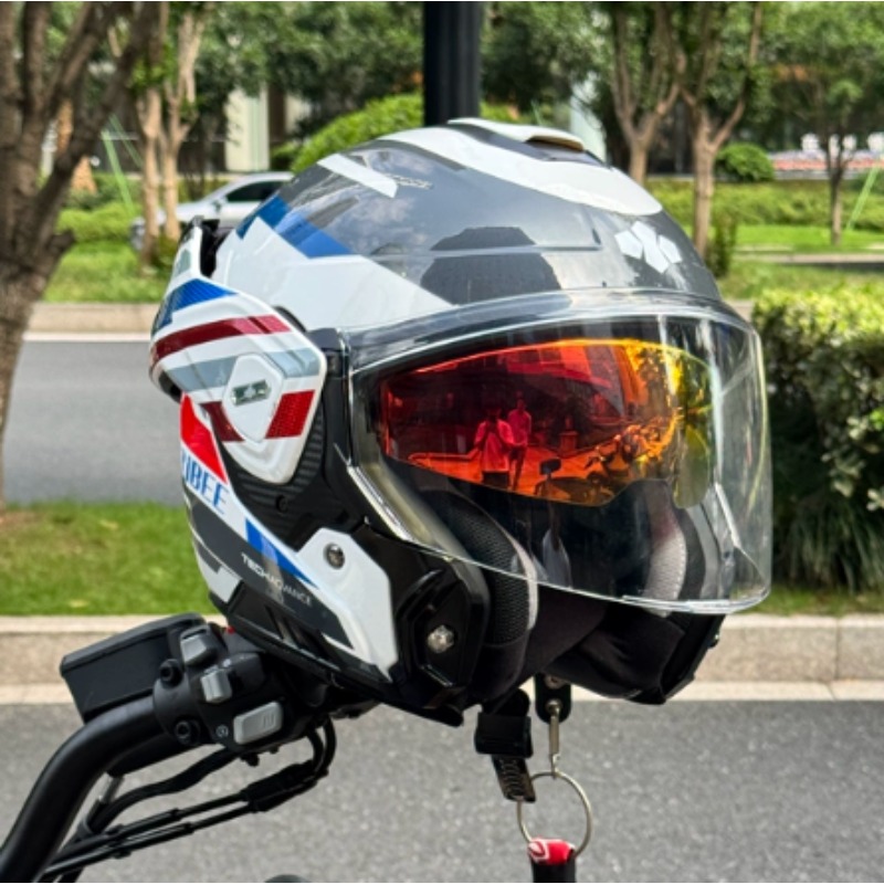 180 °   後方回転式モジュラーバイクヘルメット、調光デ - Modular Flip Up Motorcycle Helmet Dot Approved のレビューと価格