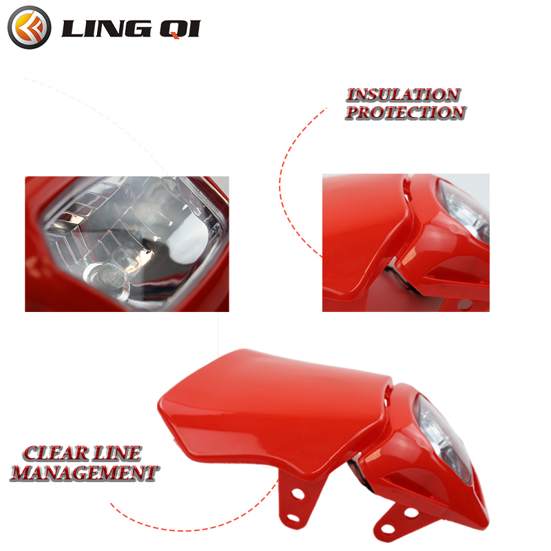 LINGQI 12V 35W LEDヘッドライト PPプラス - Universal Motorcycle Led Headlight Projector のレビューと価格